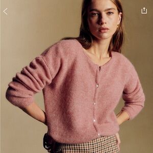 Sezane Gaspard Cardigan Rosewood - Size M